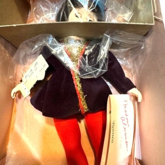 NIB Madame Alexander Romeo Doll In Original Box 12" Collectible With Tag Red  Go - Picture 1 of 6